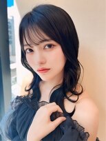 モアナ バイ ラナ 甚目寺店(MoanA BY LANA)&nbsp;韓国風/透明感カラー/オリーブベージュ/ぱっつん前髪/小顔カット