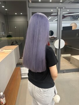 アム(am) ラベンダーブルーカラー/艶カラー