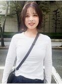 【きりっぱ ワンレン ボブルフ】牧田じゅん