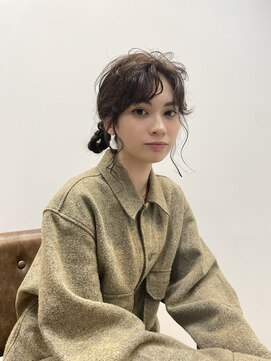 ノットバイベル 大宮(knot by belle) イルミナカラー!柔らかベージュカラー★ツインアレンジ