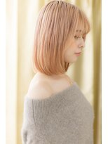 カバーヘア ブリス 志木南口駅前店(COVER HAIR bliss)&nbsp;透明感ハイトーンカラーレイヤーカットボブディZ志木20代30代