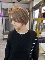シールドヘアー 沖縄 新都心(C'LD Hair)&nbsp;那覇/新都心/おもろまち/ハイトーンショート/ショートカット