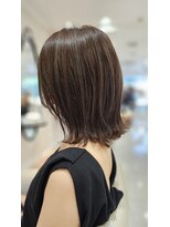 アッシュ 二俣川南口店(Ash)&nbsp;細見え/襟元スッキリ/外ハネボブ/くびれボブ