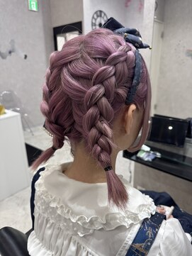 トイボックス(TOYBOX) 三つ編みアレンジ