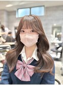 高校生イメチェン大成功　大人可愛いレイヤーカット心斎橋美髪