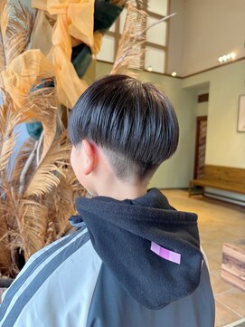 刈り上げマッシュ