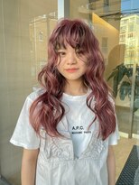 チクロヘアー(Ticro hair) @nkkn15 design pail pink