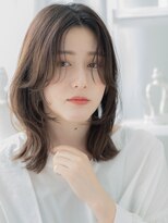 モッズヘア 上尾西口店(mod's hair) ★センターパートウェットヘアくびレイヤースタイル20代30代★1