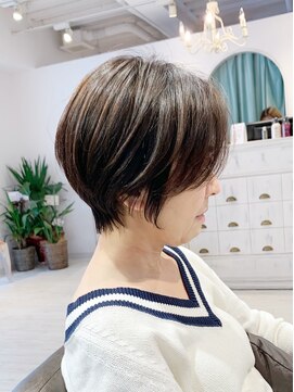 リコバイアフロート(riko by afloat) 【畑中正敏】愛されショートボブ艶髪/似合わせカット