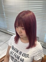 アジールヘア 池袋東口店(agir hair)&nbsp;ブリーチ&ダブルカラー/チェリーピンク/ピンクラベンダー/池袋
