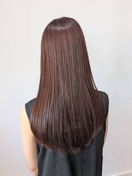 アヤラ オーガニックアンドスパ 東船橋店(AYALA) 【中村のぞみ】ローズブラウン×セミロング