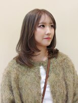 ブランシェ 高蔵寺店(BRANCHE)&nbsp;ミディアムレイヤー×オリーブベージュ