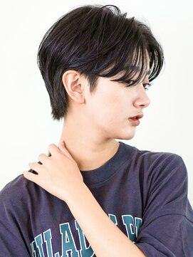 インセプション 銀座(INCEPTION) 切りっぱなしショート・ボブ/絶壁解消/前髪なし/20代/30代/面長