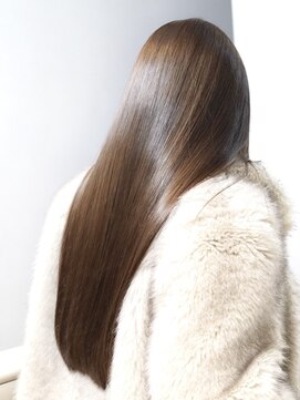 アリー 原宿 表参道(ALLY) ALLY稲木 髪質改善×紅茶色!可愛さアップは艶髪と可愛い色