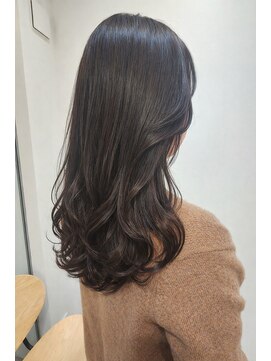 アメリ(ameri) 【ameri akari】オリーブベージュ/顔周りレイヤー/ローレイヤー