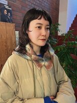 ドットプラス リム(Dot+LIM)&nbsp;（stylist高橋）オン眉ウルフパーマ