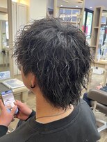 アルターリール(aL ter Rire)&nbsp;MEN’S HAIR/サーフカール/刈り上げセンターパート/中村