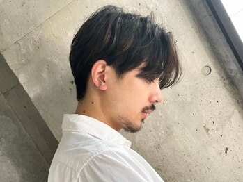 クオル キャスト 熊本(QOL×cast)の写真/"乾かすだけで決まる"骨格に合わせたカットで扱いやすく、まとまる髪に/癖や気になる毛流れもご相談下さい