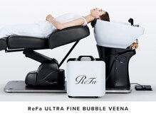 エディ(Hedi)の雰囲気（『Refa VEENA』極小ナノバブルで毛穴汚れまで落とす頭皮洗浄体験）