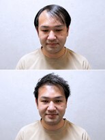 リライブ 名古屋(RELIVE) 30代40代M字マッシュショートアップバング名古屋国際センター