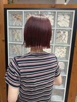 アイダブリューティー ヘア デザイン(IWT hair design)&nbsp;切りっぱなしボブ　20代30代40代
