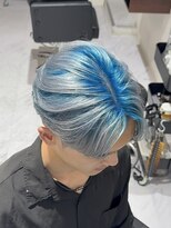 クール 大和八木駅前店(Coeur)&nbsp;奈良/橿原/大和八木/水色×シルバールーツカラー
