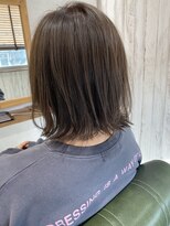 アースエレガンス 田町店(EARTH Elegance)&nbsp;切りっぱなしボブ＊グレージュ