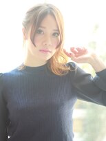 クィーンズガーデンバイケーツーギンザ(QUEEN’S GARDEN by K two GINZA)&nbsp;[K-two銀座]ゆるふわワンカールボブ夏のヘアアレンジ