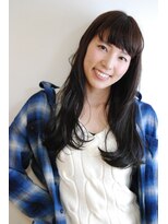 ディンプル(DIMPLE)&nbsp;大人気イルミナカラーで艶感UP!　ルーズウェーブロング