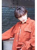 AUSTIN☆外ハネボブアッシュブラウンネオウルフツイストパーマ