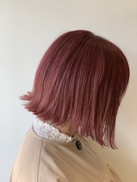 ジーナ 札幌(Zina) カシス外はねボブ・イルミナ・ブロッサム