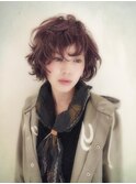 ミディアムショート×パーマ◎20代30代40代