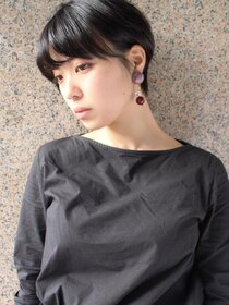 モリオ フロム ロンドン 成増店 【morio成増】アッシュブラウン　大人クールショートボブ
