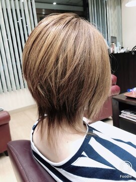 ヘアーアンドメイク シルバ(Hair&Make SILVA) 大人可愛い・ひし形グラデーション