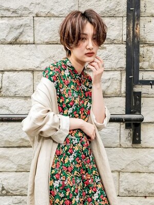 オシャレ度満点◎ヌケ感ショートは【ショート職人】にお任せ♪イメチェンオーダーの絶えない人気サロン…★