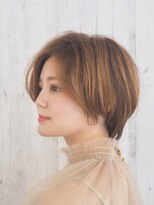 リアイス(Re:ICE) ミニウルフ/くすみブルー/流れるレイヤー/インナーハイライト