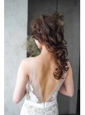 北堀江ブライダルヘアメイクあみおろし