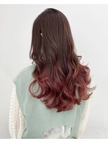 アンブルリュクス 中野(amble luxe)&nbsp;すそカラー/グラデーションカラー/イルミナカラー/ブリーチ/中野