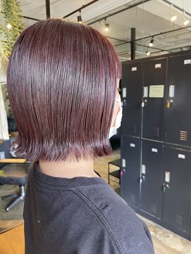 フェリア ファム 桃山台(FERIA fam) カシスカラー×外ハネボブ