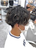 メンズ サロン ドット トウキョウ 町田店(men's salon dot. tokyo)&nbsp;波巻きパーマ×ハイライト