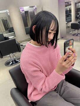 ペレ 栄店(PELE) ボブ×ブラック