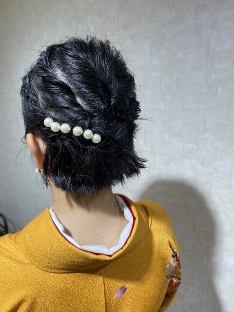 着物ヘアスタイル