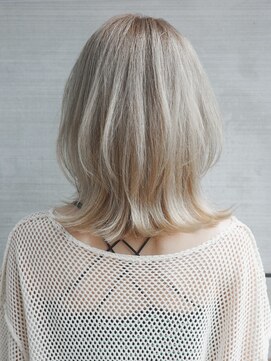 レクタ(RECTA) アッシュベージュグレーベージュレイヤーロングオリーブ4