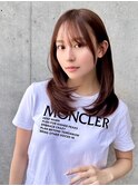 シンプルだから美しい　涼風ストレートヘア　髪質改善ストレート