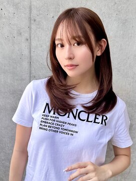 ユアーズヘア 神楽坂店(youres hair) シンプルだから美しい　涼風ストレートヘア　髪質改善ストレート