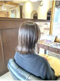【アッシュブラウン】【外ハネボブ】【10代20代30代】