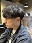 爽やかカジュアルマッシュ