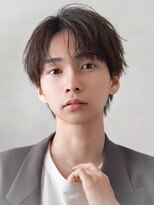 ゼロ 渋谷(XeRo)&nbsp;メンズ韓国センターパート【ナチュラル緩めスパイラルパーマ】