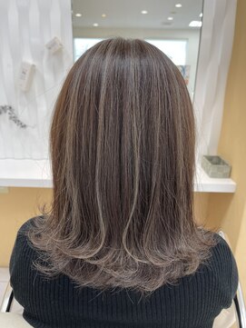 ヘアポジション 大曲飯田店(HAIR Position) ハイライト×パールラベンダー