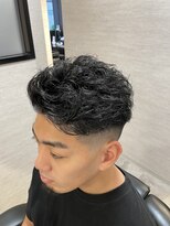 アントレース 東池袋店(UNTRACE)&nbsp;ナチュラルパーマ×スキンフェード　メンズ/バーバー/理容室